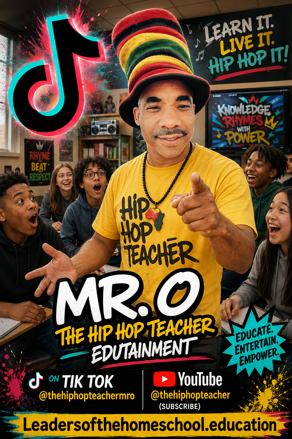 Motivational Life Hack Rap by Mr. O the Hip Hop Teacher
